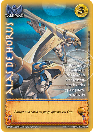 Alas de Horus (Aniversario de Ra - Real)
