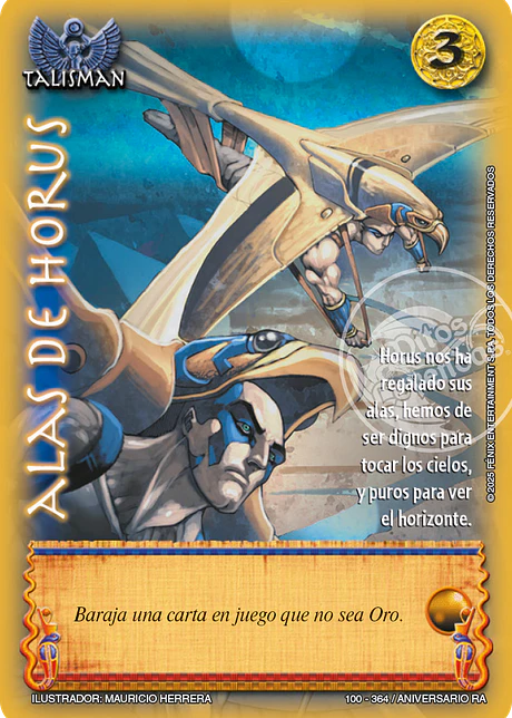 Alas de Horus (Aniversario de Ra - Real)