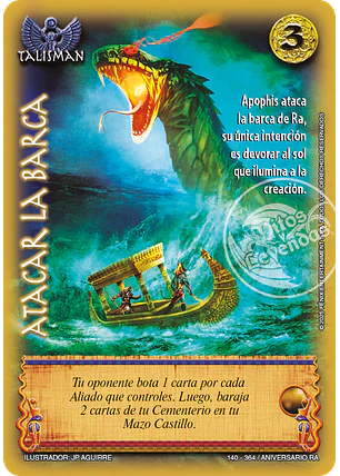 Atacar la barca (Aniversario de Ra - Real)