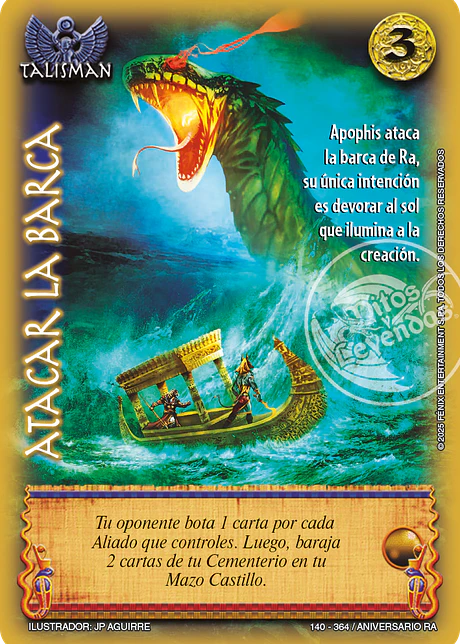 Atacar la barca (Aniversario de Ra - Real)