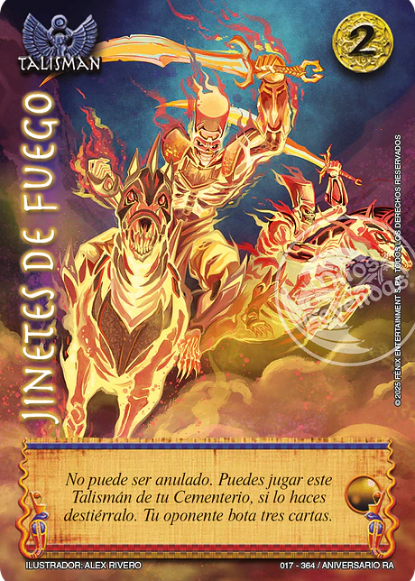 Jinetes de fuego (Aniversario de Ra - Ultra Real)