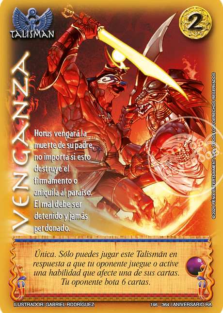 Venganza (Aniversario de Ra - Real)