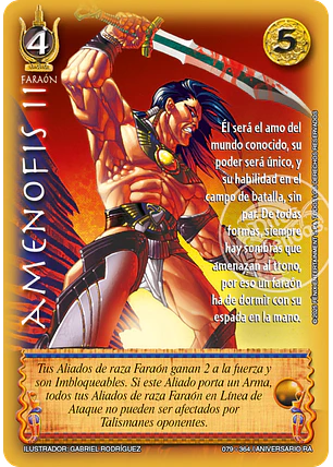 Amenofis II (Aniversario de Ra - Real)
