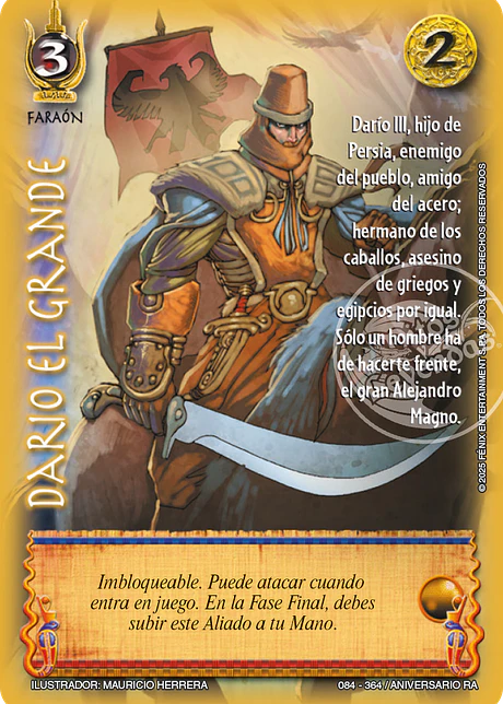 Dario el grande (Aniversario de Ra - Real)