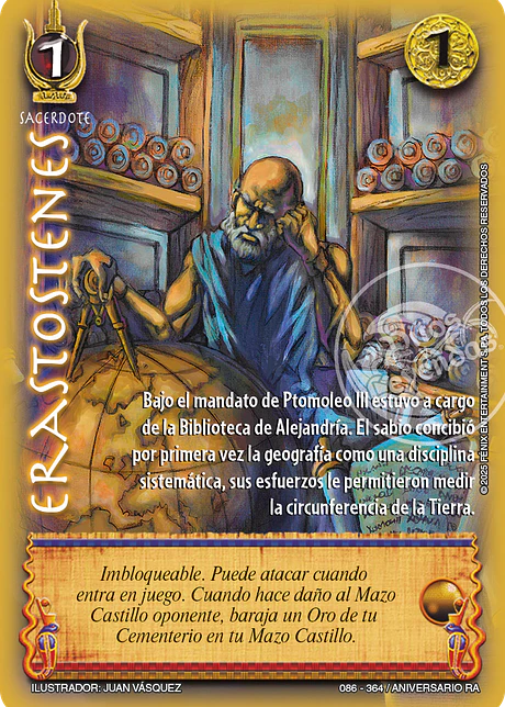 Erastostenes (Aniversario de Ra - Real)