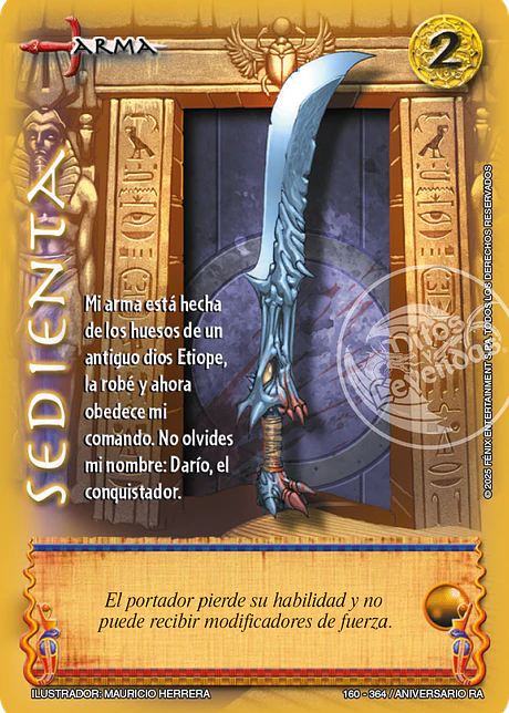 Sedienta (Aniversario de Ra - Real)