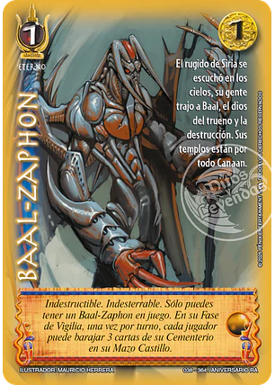 Baal-Zaphon (Aniversario de Ra - Mega Real)