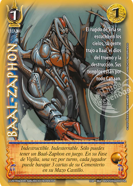 Baal-Zaphon (Aniversario de Ra - Mega Real)