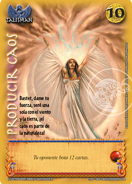 Producir caos (Aniversario de Ra - Cortesana)