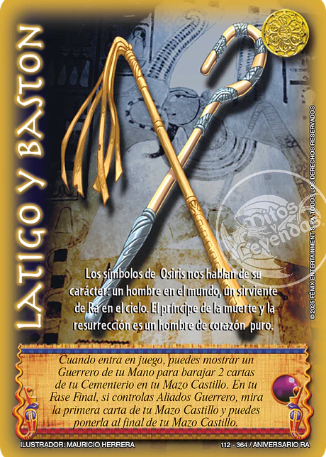 Látigo y Bastón (Rework) (Aniversario de Ra - Real)