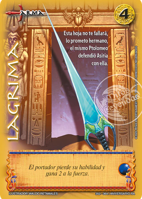 Lagrima (Aniversario de Ra - Vasalla)