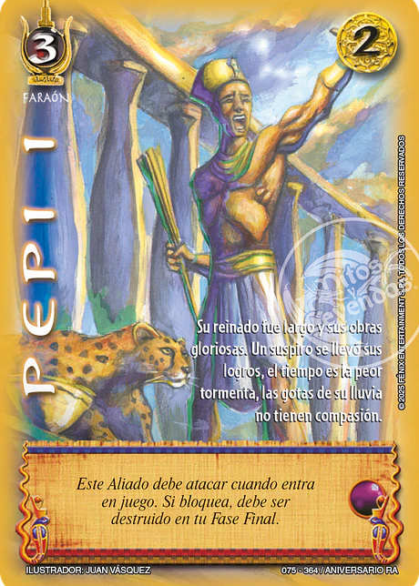 Pepi I (Aniversario de Ra - Real)