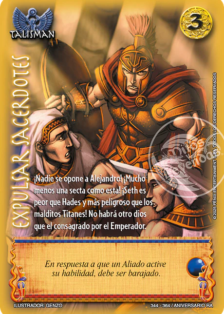 Expulsar sacerdotes (Aniversario de Ra - Vasalla)