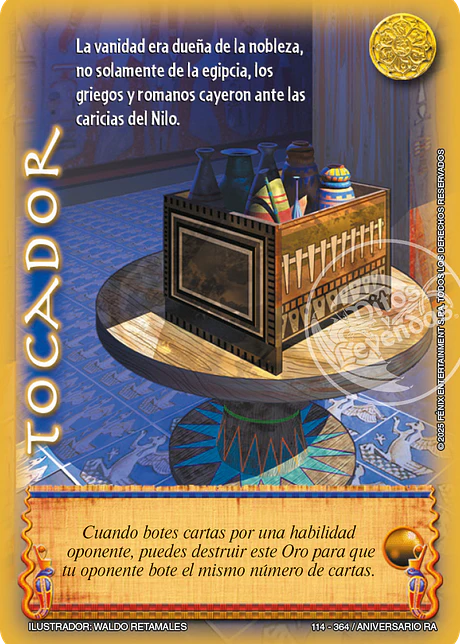 Tocador (Aniversario de Ra - Real)
