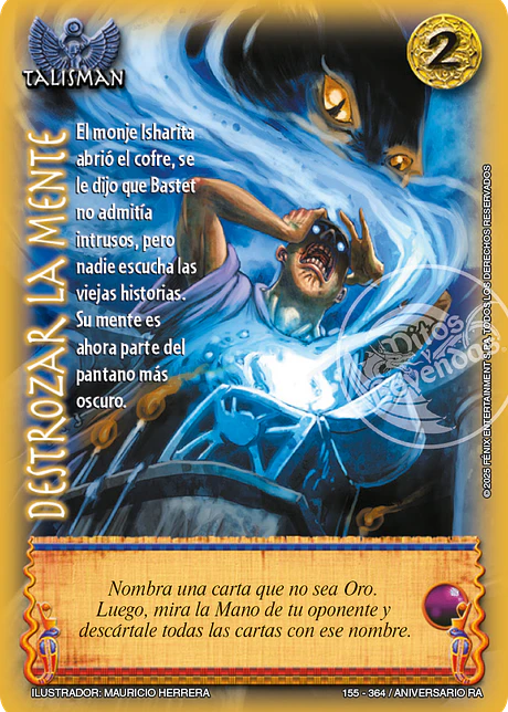 Destrozar la mente (Aniversario de Ra - Real)