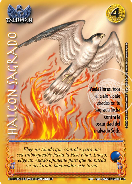 Halcón sagrado (Aniversario de Ra - Vasalla)