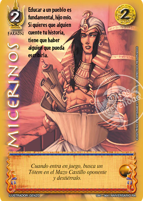 Micerinos (Aniversario de Ra - Real)