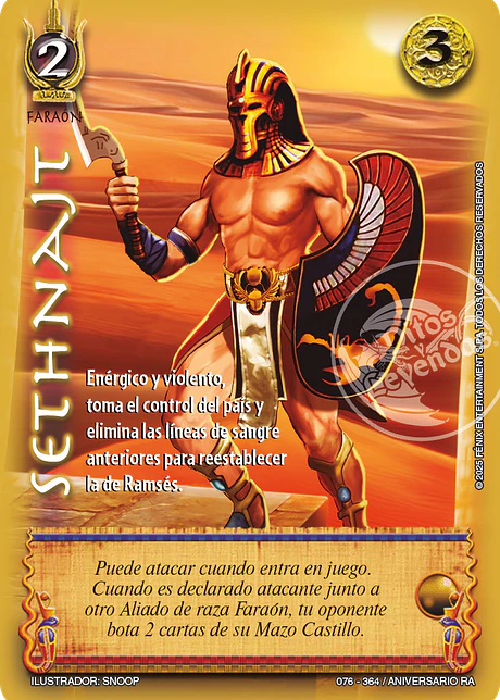Sethnajt (Aniversario de Ra - Real)