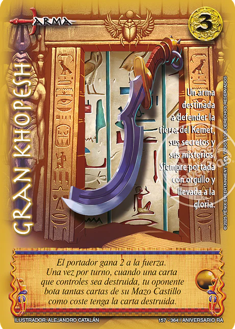 Gran Khopesh (Aniversario de Ra - Real)