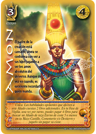 Amon (Aniversario de Ra - Real)