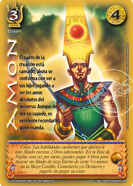 Amon (Aniversario de Ra - Real)