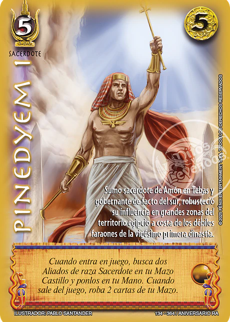 Pinedyem I (Aniversario de Ra - Real)