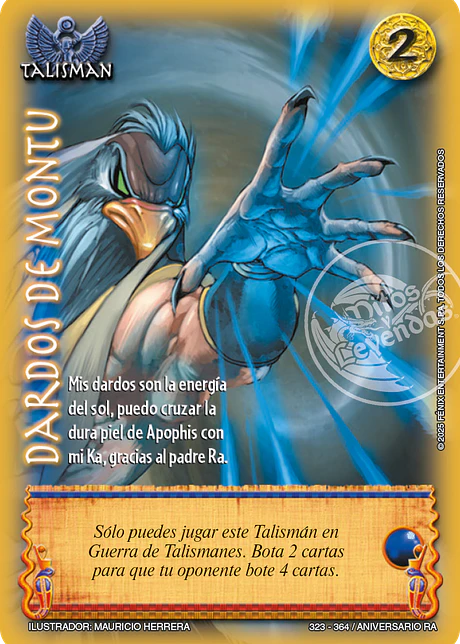 Dardos de montu (Aniversario de Ra - Vasalla)