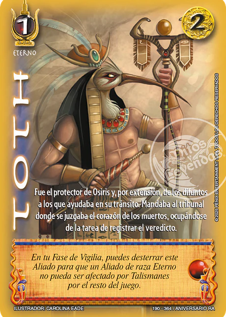 Toth (Aniversario de Ra - Cortesana)