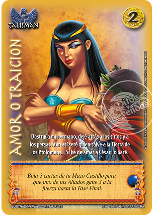 Amor o traición (Aniversario de Ra - Vasalla)