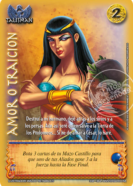 Amor o traición (Aniversario de Ra - Vasalla)