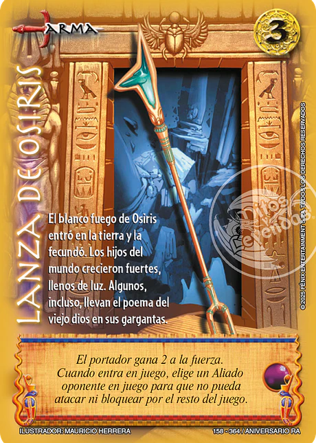 Lanza de Osiris (Rework) (Aniversario de Ra - Real)