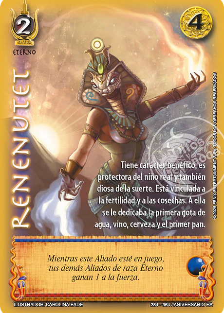 Renenutet (Aniversario de Ra - Vasalla)