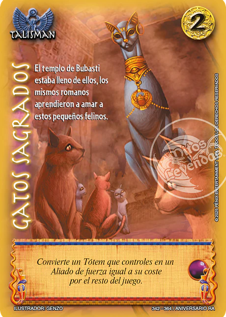 Gatos sagrados (Rework) (Aniversario de Ra - Vasalla)