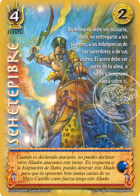Sehetepibre (Aniversario de Ra - VC Foil)