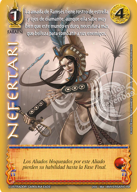 Nefertari (Aniversario de Ra - Cortesana)