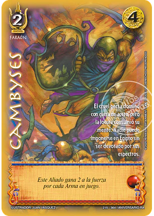Cambyses (Aniversario de Ra - Cortesana)