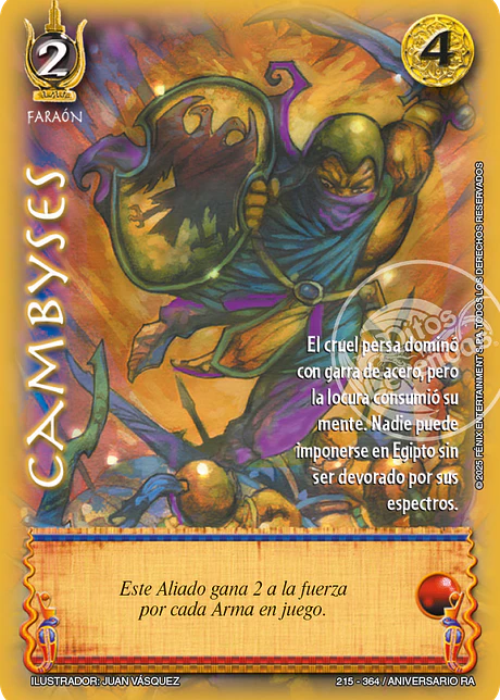 Cambyses (Aniversario de Ra - Cortesana)