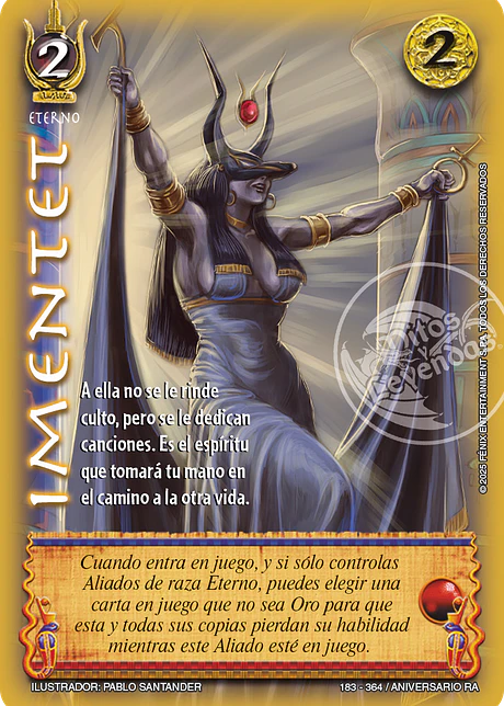 Imentet (Aniversario de Ra - Cortesana)