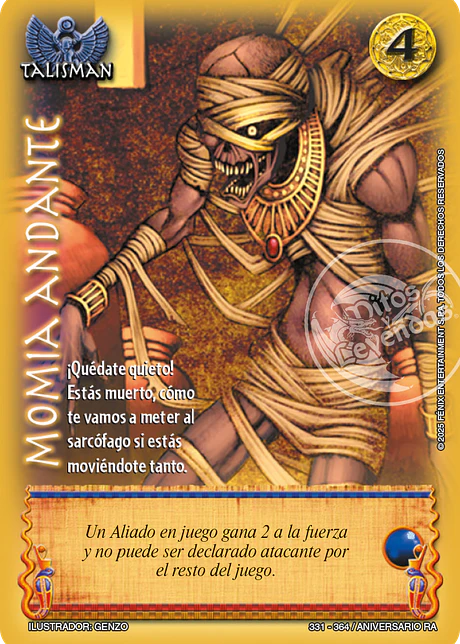 Momia andante (Aniversario de Ra - Vasalla)