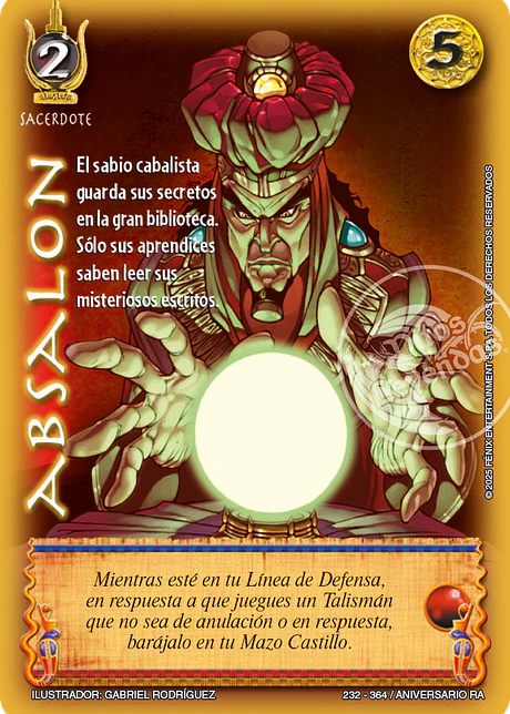 Absalon (Aniversario de Ra - Cortesana)