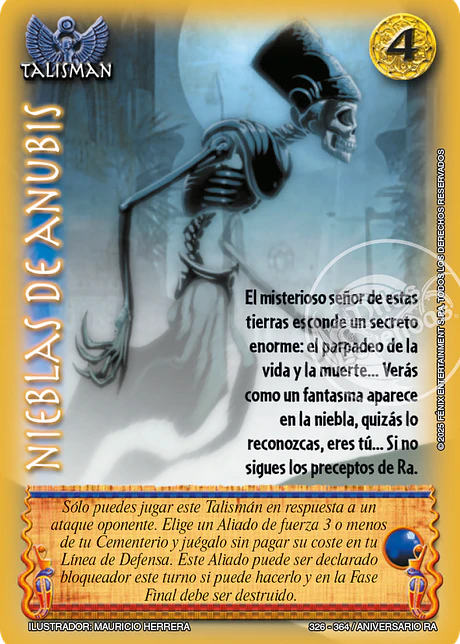 Nieblas de Anubis (Aniversario de Ra - Vasalla)