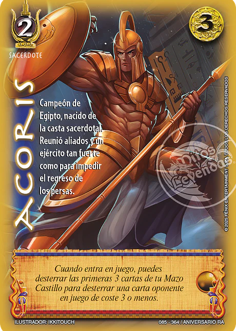 Acoris (Aniversario de Ra - Real)