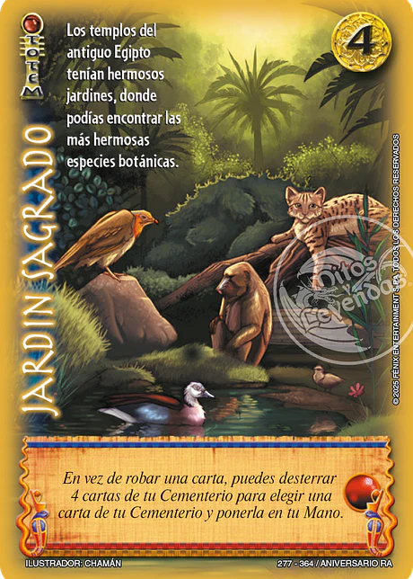 Jardin sagrado (Aniversario de Ra - Cortesana)