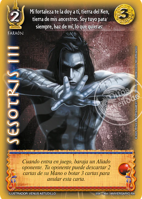 Sesotris III (Aniversario de Ra - Cortesana)