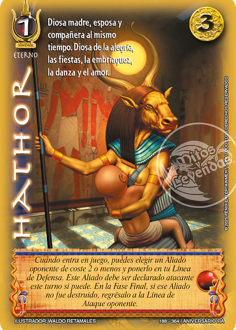 Hathor (Aniversario de Ra - Cortesana)