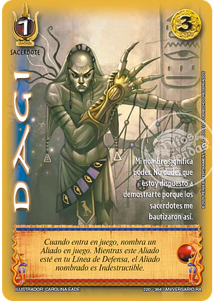 Dagi (Aniversario de Ra - Cortesana)