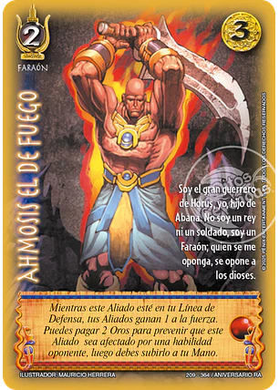 Ahmosis el de fuego (Aniversario de Ra - Cortesana)