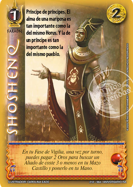 Shoshenq (Aniversario de Ra - Cortesana)