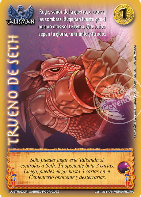 Trueno de Seth (Rework) (Aniversario de Ra - Vasalla)