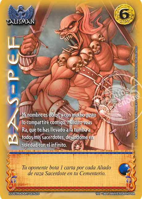 Bas-Pef (Aniversario de Ra - VC Foil)